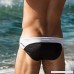 Mens Print Thong Swimsuit Bikini Swimsuit with Contour Pouch Print Body Bikini Swimsuit Black B07P8NY9WC